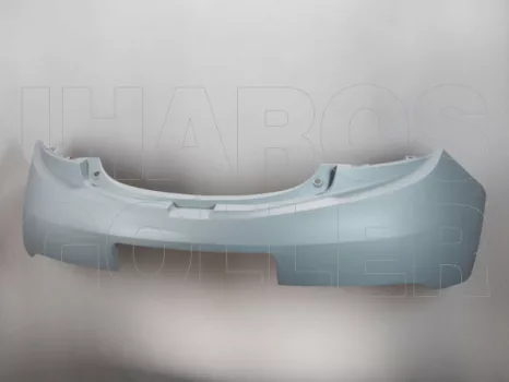 Renault Megane 2008.10.31-2012.03.31 Hátsó lökhárító alapozott (3 ajtós) (0YBI)