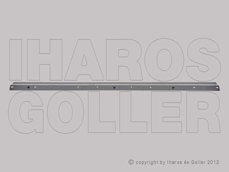 Renault Megane 2016.03.01-2020.10.08 Első lökhárító alatti spoiler (18YY)