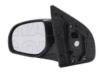   Hyundai I20 2008.05-2012.03.31 Visszapillantó tükör bal, elektromos  állítható, domború, fekete (09MG)