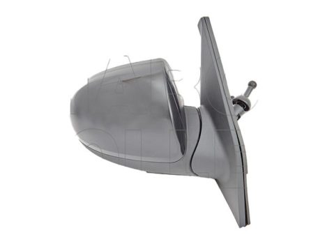 Kia Picanto 2007.08.24-2011.01.11 Visszapillantó tükör jobb, bowdenes állítás, domború, fekete (1258)