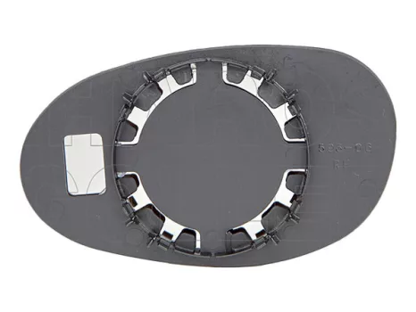 Smart ForTwo 1997.01.01-2007.02.28 Tükörlap cserélhető jobb, domború (10GT)