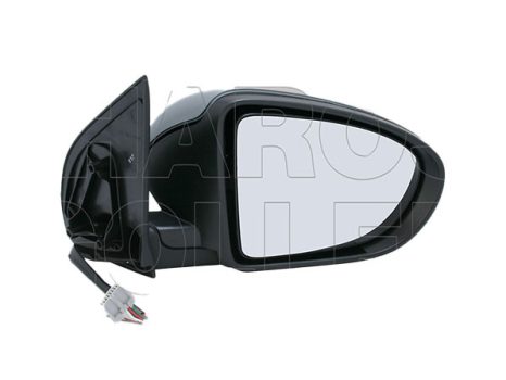 Nissan Qashqai J10 2007.03.01-2010.04.30 Visszapillantó tükör jobb, elektromos  állítható, fűthető, domború,fényezendő (06DW)