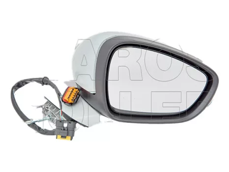 Peugeot 508 2010.01.01-2014.06.30 Visszapillantó tükör jobb, domború, fűthető, hőmérős , villogós, elektromos behajtható. fényezendő (14EZ)