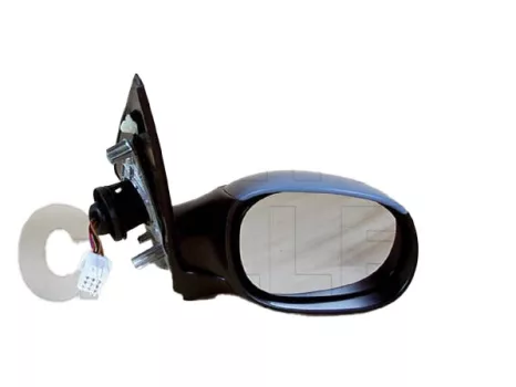 Peugeot 206 1998.09.01-2007.07.31 Visszapillantó tükör jobb, elektromos  állítás, fűthető, domború, hőmérős , fényezendő (-03) (0FU2)