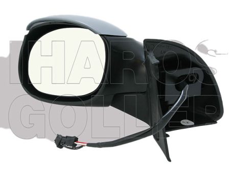 Peugeot 1007 2005.04.01-2009.12.31 Visszapillantó tükör bal, elektromos  állítás, fűthető, dom., fényezhető (0WDE)