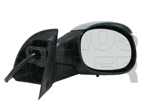 Peugeot 1007 2005.04.01-2009.12.31 Visszapillantó tükör jobb, elektromos  állítás, fűthető, dom., hőmérős , fényezhető (0WDF)