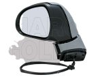   Peugeot 207 2006.06.01-2013.06.30 Visszapillantó tükör bal, elektromos  állítás,fűthető, villogós, elektromos  behajtható..fényezendő (CC) (0Z6B)