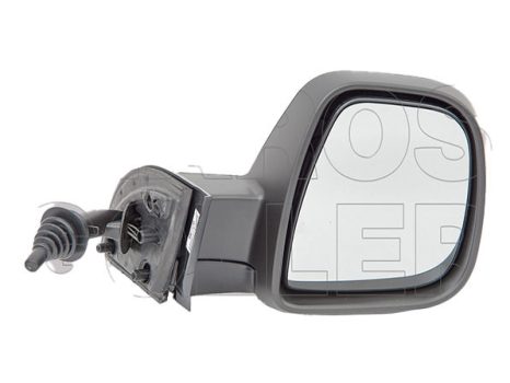 Citroen Berlingo B9 2012.04.01-2015.02.01 Visszapillantó tükör jobb, bowdenes állítható, domború, hőmérős  (139Z)