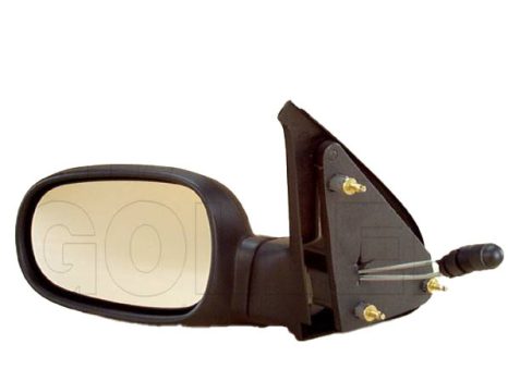 Renault Clio (Clio I) 1990.02.01-1996.03.31 Visszapillantó tükör bal, bowdenes állítható, sík (94-től) (0BBJ)