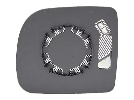 Renault Express 1994.10.01-1997.08.31 Tükörlap cserélhető jobb, domború, fűthető (-01.05) (10GX)