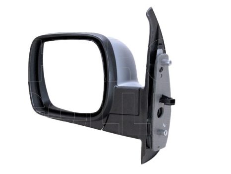 Renault Kangoo 2008.02.01-2013.06.30 Visszapillantó tükör bal, elektromos  állítás,fűthető, domború,fényezendő (0SCP)