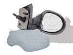   Renault Twingo 2007.08.01-2011.12.31 Visszapillantó tükör jobb, bowdenes állítás, domború, fényezendő (-10) (13BW)