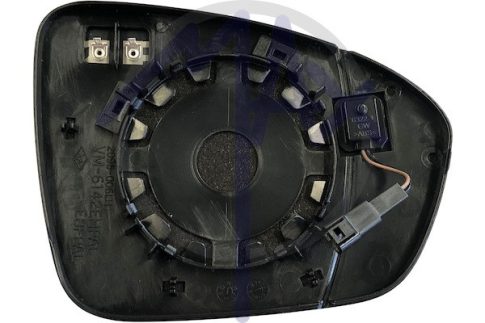 Renault Captur 2019.12.01- Tükörlap cserélh. bal, aszférikus, fűthető holttérfigyelős  (1RC5)