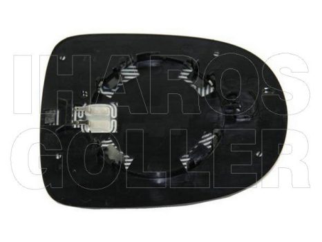 Renault Clio (Clio III) 2009.01.01-2012.10.31 Tükörlap cserélhető jobb, domború, fűthető (0X3H)