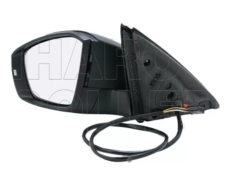 Skoda Octavia (5E) 2013.02.01-2016.09.30 Visszapillantó tükör bal, elektromos  állítás, domború, fűthető, villogós (17P9)