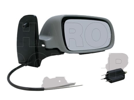 Seat Alhambra 1995.01.01-2000.08.31 Visszapillantó tükör jobb, bowdenes állítható,fényezendő (98-00) (0E6X)