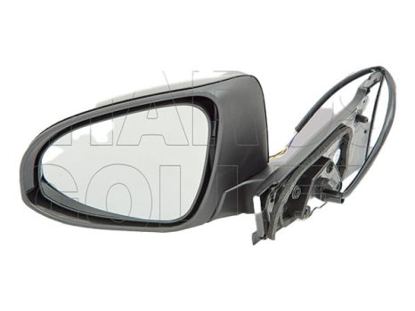 Toyota Yaris 2011.10.15-2014.06.30 Visszapillantó tükör bal, elektromos állítható, fűthető, domború, villogós (7pól) (111D)