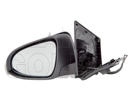 Toyota Auris 2012.09.01-2015.05.01 Visszapillantó tükör bal elektromos  állítás, fűthető, fényezendő, villogós, elektromos behajtható. (13CU)