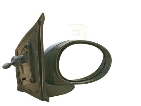 Citroen C1 2005.01.01-2008.12.31 Visszapillantó tükör jobb, bowdenes állítható, fényezendő (0N8Z)