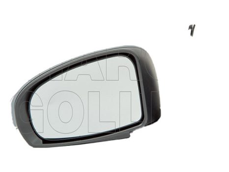 Toyota IQ 2009.01.01- Visszapillantó tükör bal, domború elektromos  állítás fűthető elektromos behajtható. villogós fényezendő (1133)