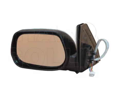 Toyota RAV-4 XA20 2001.03.01-2005.10.31 Visszapillantó tükör bal, elektromos  állítható, fényezendő, fűthető, elektromos  behajtható. (08EX)