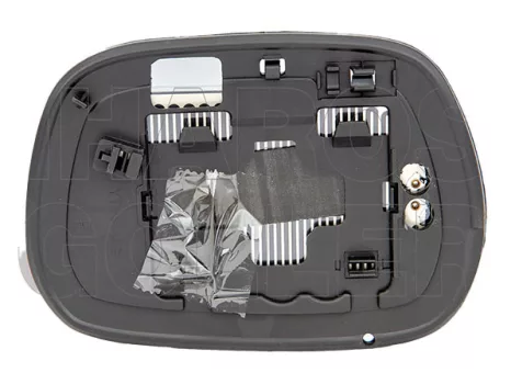 Toyota Avensis Verso 2001.08.01-2009.03.31 Tükörlap cserélhető jobb, domború, fűthető (08F1)