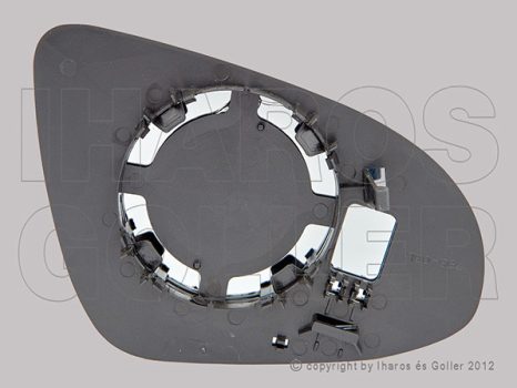 Citroen C1 2014.03.01- Tükörlap cserélhető bal, domború (18PE)