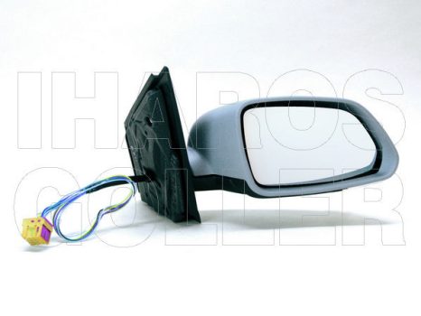 VW Polo IV 2005.04.01-2009.05.31 Visszapillantó tükör tükör jobb, elektromos állítás, fűthető, fényezendő, villogó (0RPJ)