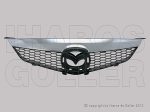  Mazda 6 2005.06.01-2007.08.31 Hűtődíszrács króm-fekete (15NE)