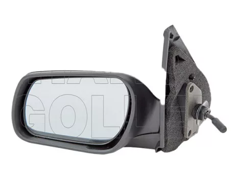 Mazda 2 2003.04.01-2007.10.31 Visszapillantó tükör bal, bowdenes állítás, domború, fényezhetö (12C5)