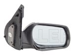   Mazda 2 2003.04.01-2007.10.31 Visszapillantó tükör jobb, elektromos  állítás, domború, fűthető, fekete (12C6)