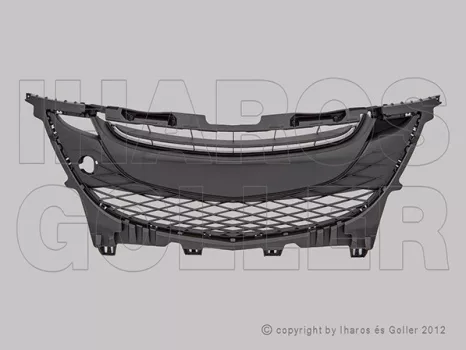 Mazda 5 2010.09.01- Rács a lökhárítóba fekete középső (10NT) Mazda 5 2010.09.01- Rács a lökhárítóba fekete középső (10NT)