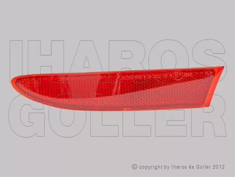 Mazda 2 2014.02.27- Króm díszléc hűtőrácsra bal, alsó (1FX8)