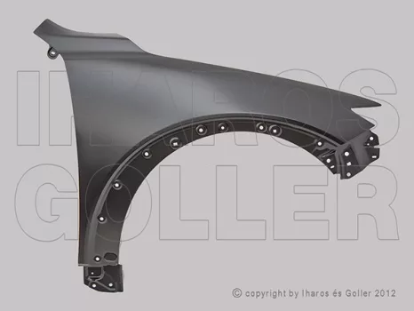 Mazda CX-3 2015.06.01- Első sárvédő jobb (15I7)