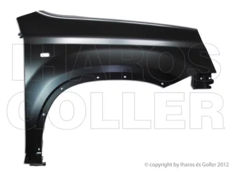 Nissan X-TRAIL (T31) 2007.05.01-2010.12.31 Első sárvédő jobb, oldalvillogós (007H)