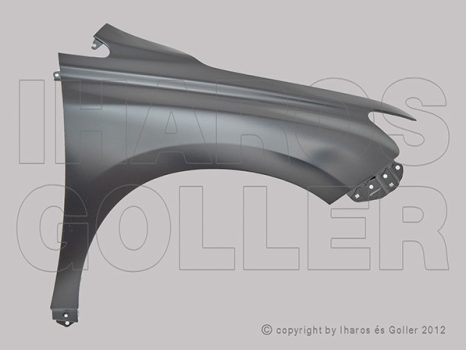 Lexus RX 2009.04.01-2012.03.01 Első sárvédő jobb, nem oldalvillogós (133A)