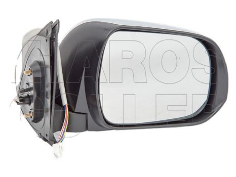 Toyota Hilux 2005.07.01-2015.12.01 Visszapillantó tükör jobb elektromos  állítás, villogós, elektromos behajtható., króm bor. (1685)