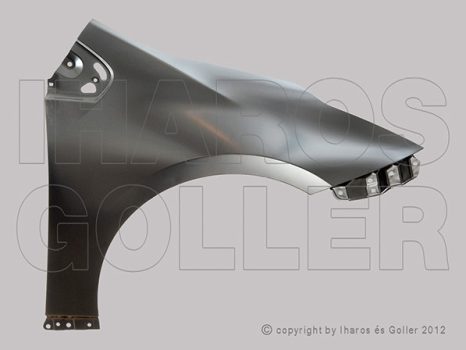 Toyota Prius 2016.01.01-2019.03.13 Első sárvédő jobb, nem oldalvillogós (15YL)