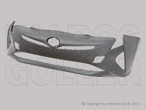 Toyota Prius 2016.01.01-2019.03.13 Első lökhárító alapozott, szenzor jelöléssel (191R)