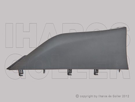 Toyota Prius 2016.01.01-2019.03.13 Hátsó lökhárító alsó sarok bal (15" kerékhez) (15YN)