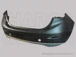   Mazda 3 (BM/BN) 2013.04.01-2017.01.01 Hátsó lökhárító alapozott 4 ajtós (15ZA)