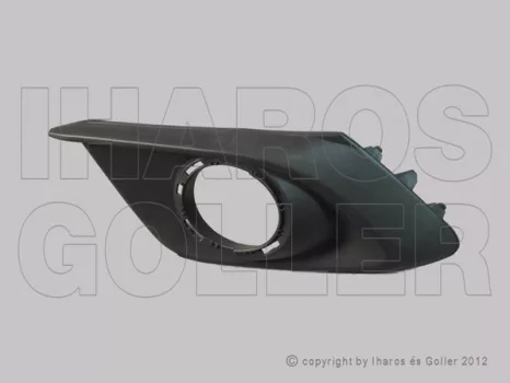 Mazda 3 (BM/BN) 2013.04.01-2017.01.01 Rács a lökh. bal, fekete, króm hellyel (ködl.) (109V) Mazda 3 (BM/BN) 2013.04.01-2017.01.01 Rács a lökh. bal, fekete, króm hellyel (ködl.) (109V)