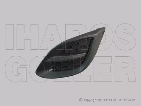 Mazda 2 2007.11.01-2013.12.31 Rács az első lökhárítóba bal, nem ködlámpás (11-) (160J)