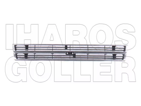 Mitsubishi Lancer (C10,30) 1988.04.01-1992.02.28 Hűtődíszrács szürke embléma nélkül (4 ajtós) (0T2J)