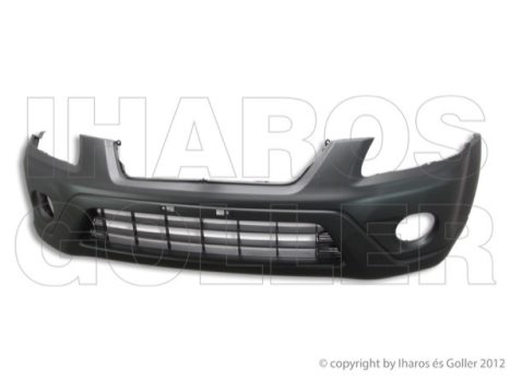 Honda CRV 2002.04.01-2006.03.31 Első lökhárító fényezendő, ködl. (05-től) (0ZHD)