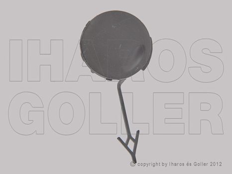 Opel Corsa D 2006.09.01-2011.02.28 Vonószemborítás hátsó lökhárítóhoz (1BIC)