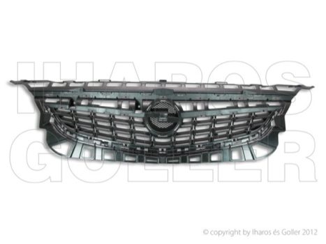 Opel Astra J/1 2009.09.01-2012.08.31 Hűtődíszrács (embléma, krómléc nélk.)(GTC nem) (1BN2)