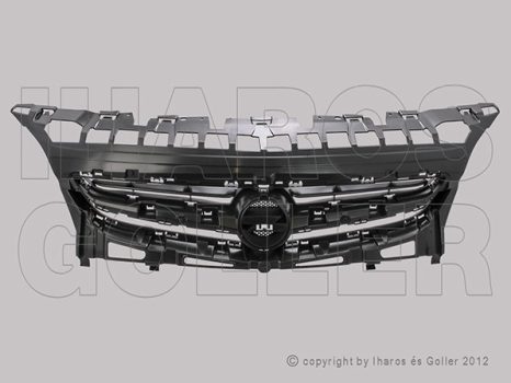 Opel Astra J/2 2012.09.01-2015.05.30 Hűtődíszrács (kivéve 3 ajtós GTC) (1C4D)