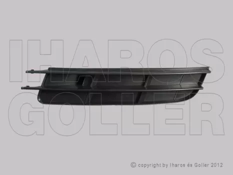 Audi Q7 2005.11.01-2009.04.30 Rács az első lökhárítóba bal nyitott (122E)