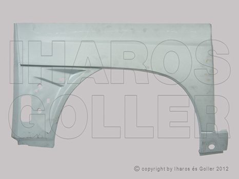 Mercedes Viano (W230) 1997.01.01-2003.08.31 Hátsó sárvédő jobb, alsóész (90 cm)  (1855)